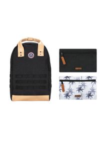 Cabaia plecak Oldschool kolor czarny duży gładki. Kolor: czarny. Wzór: gładki. Styl: retro #8