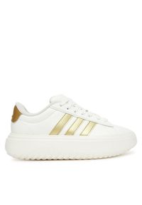 Adidas - Sneakersy adidas. Kolor: biały. Obcas: na platformie