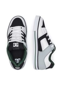 DC Sneakersy PURE 300660-WBN Biały. Kolor: biały. Materiał: skóra