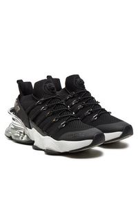 Plein Sport Sneakersy SADS USC0518 STE003N Czarny. Kolor: czarny. Materiał: materiał #6