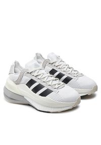 Adidas - adidas Sneakersy Avryn_X JH6664 Biały. Kolor: biały. Materiał: mesh, materiał