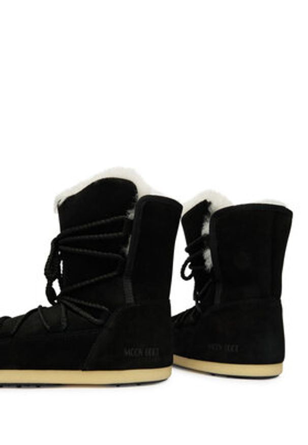 Moon Boot Śniegowce Mb Evx Boot 80D1470050 Czarny. Kolor: czarny. Materiał: zamsz, skóra