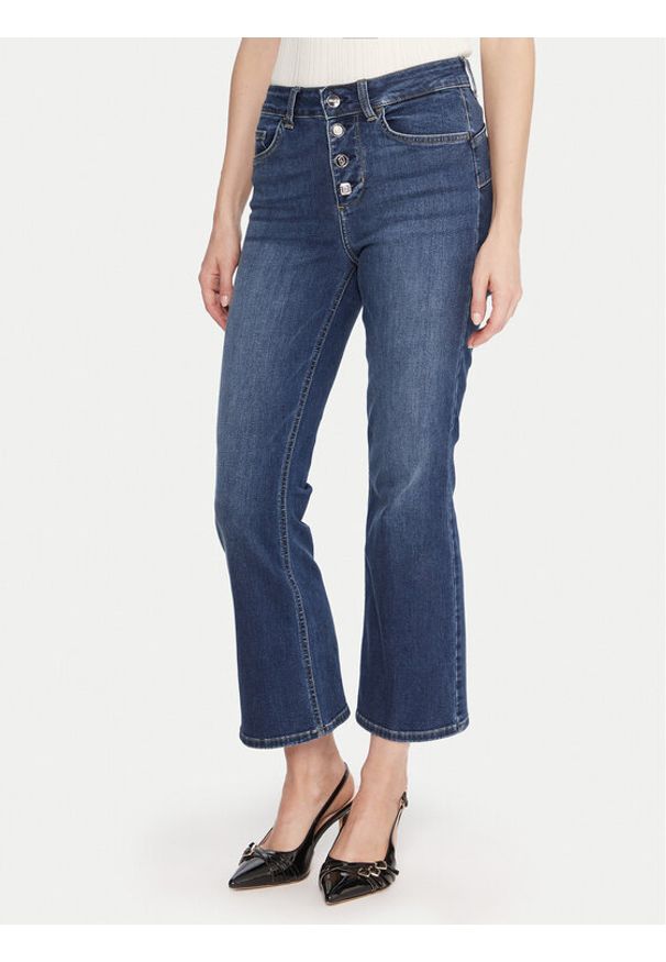 Liu Jo Jeansy UF5040 D4615 Niebieski Bottom Up Fit. Kolor: niebieski