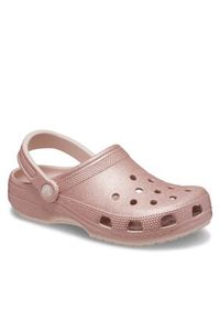 Crocs Klapki Classic Glitter Clog Quartz 205942 Różowe złocenie. Kolor: różowy #3