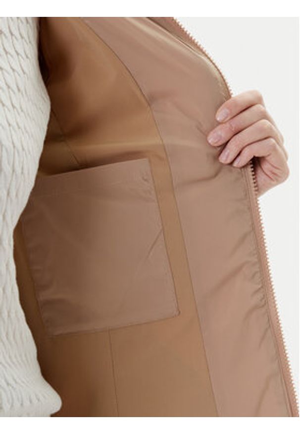 Guess Kurtka przejściowa V4YL05 WF3X0 Beżowy Regular Fit. Kolor: beżowy. Materiał: syntetyk