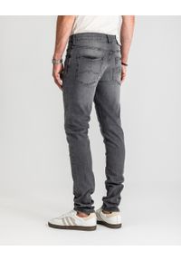 Męskie Spodnie Jeansowe Mustang Style Frisco Skinny Denim Black 1017118 4000 203 #8