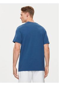 Lacoste T-Shirt TH8567 Granatowy Regular Fit. Kolor: niebieski. Materiał: bawełna #4
