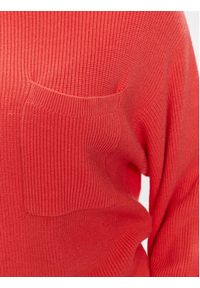 Moss Copenhagen Sweter Lillybeth 17358 Różowy Regular Fit. Kolor: różowy. Materiał: wiskoza