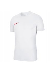 Nike - Koszulka Piłkarska Dry Park VII Dla Dzieci. Kolor: czerwony, biały, wielokolorowy. Sport: piłka nożna