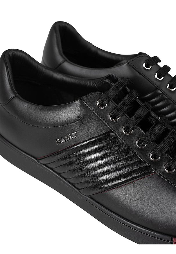 Bally Sneakersy "Wilkam" | 623702005 | Wilkam | Mężczyzna | Czarny. Kolor: czarny. Materiał: skóra