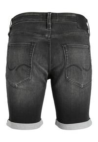 Jack & Jones - Jack&Jones Szorty jeansowe Rick 12223681 Szary Regular Fit. Kolor: szary. Materiał: bawełna, jeans #6