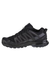 salomon - Buty do biegania Salomon Xa Pro 3D v8 411178 czarne. Zapięcie: sznurówki. Kolor: czarny. Materiał: materiał, tkanina, syntetyk #4