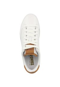 Buty do chodzenia męskie K-Swiss Lozan Klub. Zapięcie: sznurówki. Kolor: biały. Materiał: materiał, skóra. Szerokość cholewki: normalna. Sport: turystyka piesza
