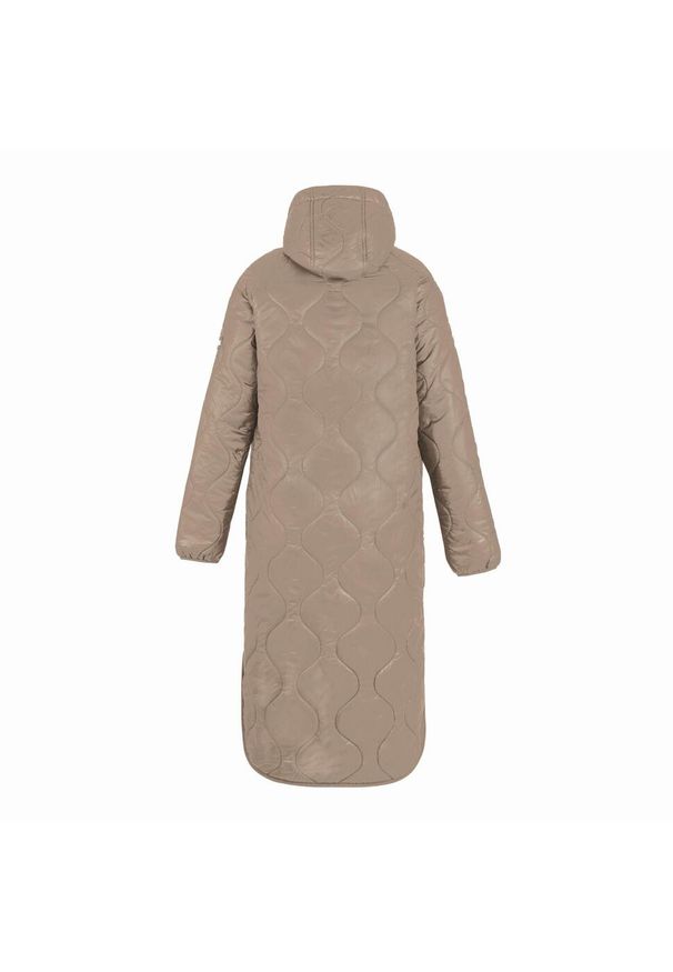 Regatta - Pikowana Kurtka Damska Triea. Kolor: beżowy. Sport: turystyka piesza