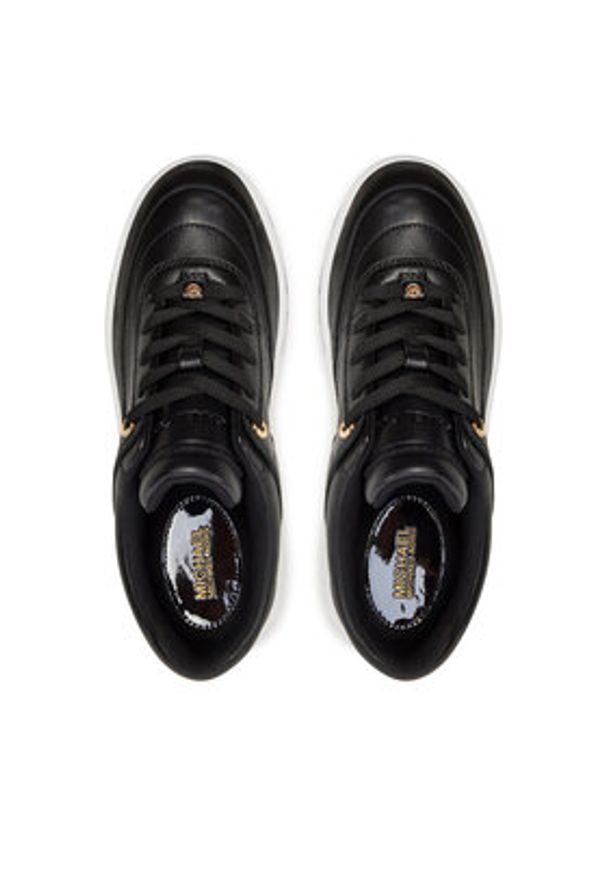 MICHAEL Michael Kors Sneakersy Aurora Lace Up 43T4AUFS1L Czarny. Kolor: czarny. Materiał: skóra