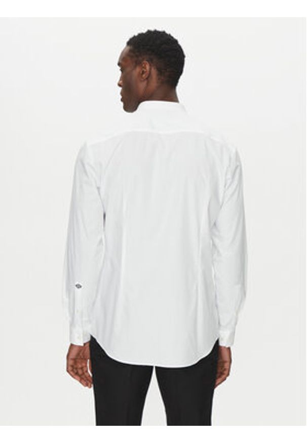 Hugo - HUGO Koszula Kaleb 50539772 Biały Slim Fit. Kolor: biały. Materiał: bawełna
