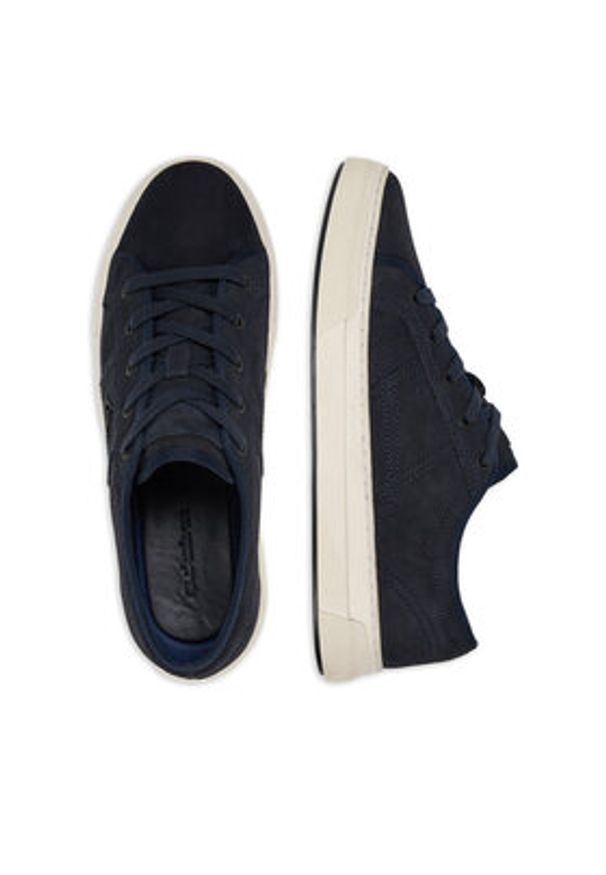 Quiksilver Sneakersy CEO-LUKE-01 MI08 Granatowy. Kolor: niebieski. Materiał: nubuk, skóra