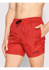Hugo Szorty kąpielowe Haiti 50469312 Czerwony Regular Fit. Kolor: czerwony. Materiał: syntetyk