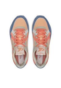 Pepe Jeans Sneakersy Brit Print G PGS40001 Pomarańczowy. Kolor: pomarańczowy. Wzór: nadruk #6