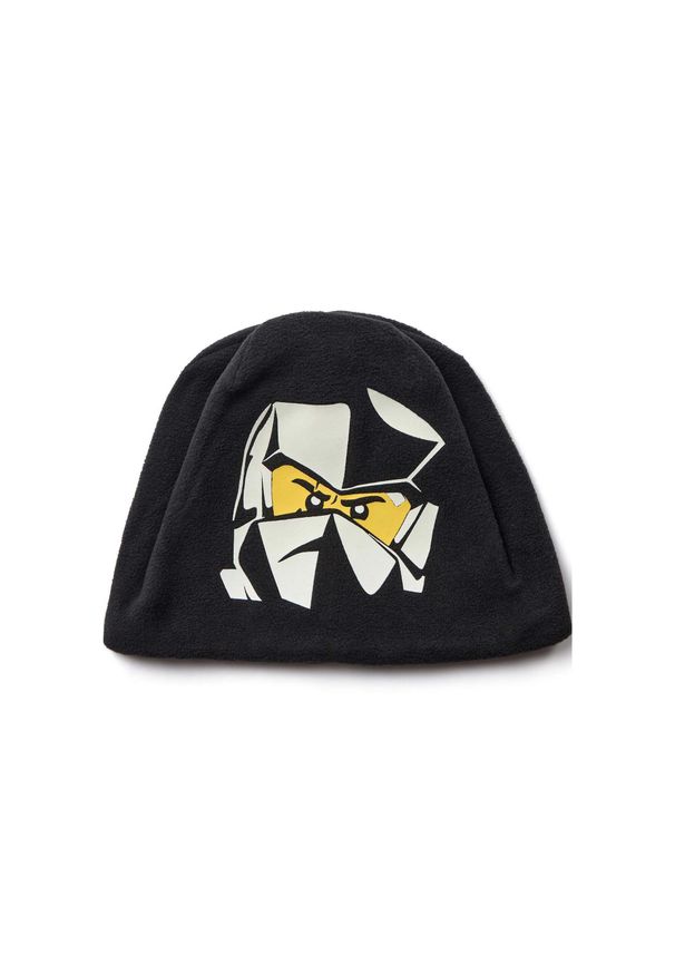 Czapka Dziecięca Zimowa Polarowa LEGO NINJAGO Aris 607 Czarna. Kolor: czarny. Materiał: poliester, bawełna. Wzór: nadruk. Sezon: zima