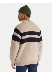 Element Sweter 2000s RIB CR ELYSW00128 Beżowy Regular Fit. Kolor: beżowy. Materiał: syntetyk #4