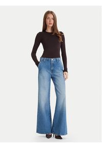 Wolford Body Berlin 75087 Brązowy Slim Fit. Kolor: brązowy. Materiał: bawełna #4