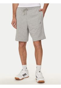 Adidas - adidas Szorty sportowe ALL SZN French Terry Shorts IC9816 Szary Regular Fit. Kolor: szary. Materiał: bawełna. Styl: sportowy