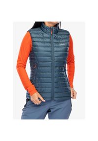 Kamizelka puchowa damska Rab Microlight Vest. Kolor: niebieski. Materiał: puch