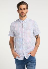 Mustang - MUSTANG COLLIN MĘSKA KOSZULA MATERIAŁOWA BASIC CHECK 1009576 11740. Materiał: materiał #1