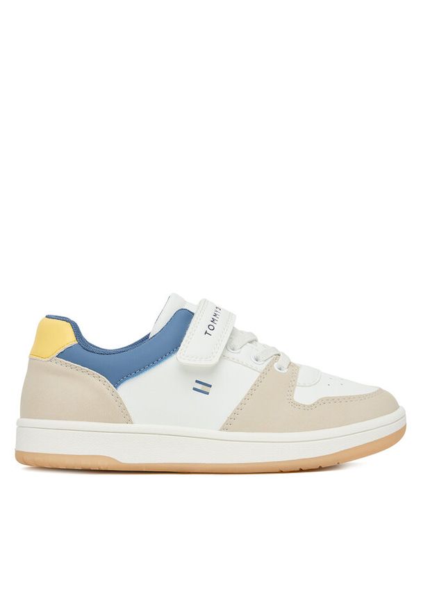 TOMMY HILFIGER - Sneakersy Tommy Hilfiger. Kolor: biały
