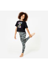 STAREVER - Legginsy do tańca dla dzieci Starever wysoki stan. Stan: podwyższony. Materiał: bawełna, elastan, materiał. Styl: sportowy