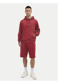 Jack & Jones - Jack&Jones Bluza Norrebro 12282861 Czerwony Relaxed Fit. Kolor: czerwony. Materiał: bawełna #4