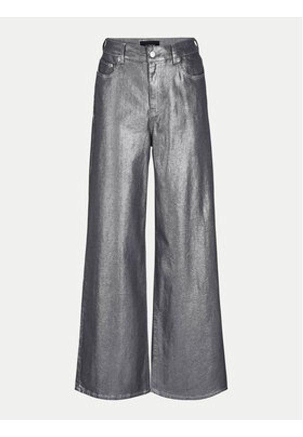 JJXX Jeansy Tokyo 12264457 Srebrny Wide Leg. Kolor: srebrny