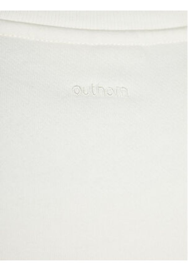 outhorn - Outhorn Bluza OTHAW23TSWSF663 Écru Regular Fit. Materiał: bawełna