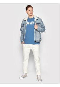 Levi's® T-Shirt 16143-0142 Niebieski Relaxed Fit. Kolor: niebieski. Materiał: bawełna #3
