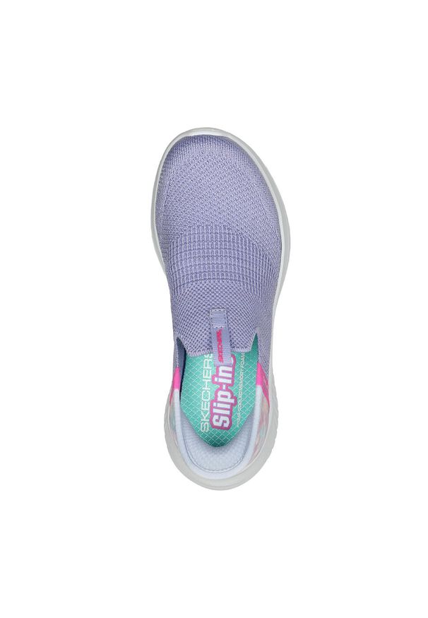 skechers - Tenisówki Skechers Model Slip-ins: Ultra Fl Kolor Fioletowy. Zapięcie: bez zapięcia. Kolor: niebieski. Materiał: guma, syntetyk, tkanina, materiał. Szerokość cholewki: normalna. Sport: turystyka piesza