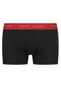 TOMMY HILFIGER - Tommy Hilfiger Komplet 3 par bokserek UM0UM02763 Czarny. Kolor: czarny. Materiał: bawełna #7