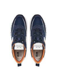 Voile Blanche Sneakersy Clubo1 0012017465.08.1C56 Granatowy. Kolor: niebieski. Materiał: materiał