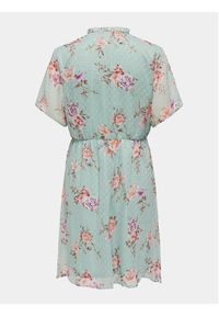 only - ONLY Sukienka codzienna Aida 15319705 Niebieski Regular Fit. Okazja: na co dzień. Kolor: niebieski. Materiał: syntetyk. Typ sukienki: proste. Styl: casual #2