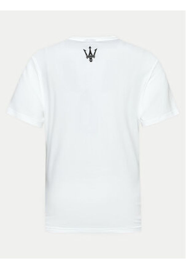 North Sails T-Shirt 453023 Biały Regular Fit. Kolor: biały. Materiał: bawełna