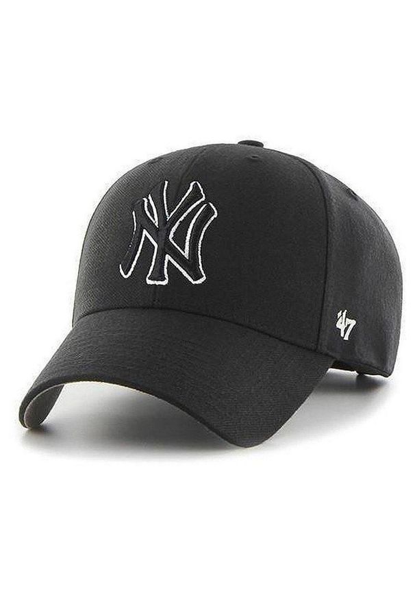 47 Brand - 47brand - Czapka NY Yankees. Kolor: czarny