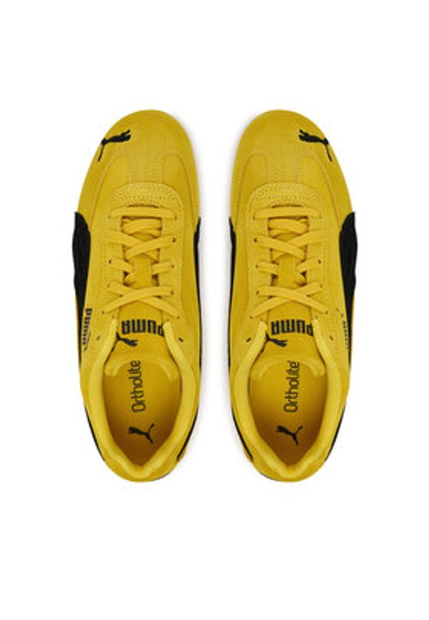 Puma Sneakersy Speedcat OG 398846 19 Żółty. Kolor: żółty. Materiał: zamsz, skóra