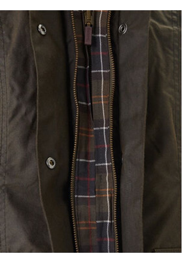 Barbour Kurtka przejściowa Classic Beadnell LWX0668OL71 Zielony Regular Fit. Kolor: zielony. Materiał: bawełna