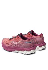 Mizuno Buty do biegania Wave Skyrise 5 J1GD2409 Czerwony. Kolor: czerwony. Materiał: materiał. Model: Mizuno Wave #4