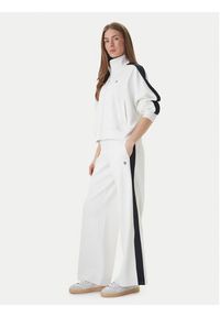Guess Jeans Spodnie dresowe W6GBB6 KB212 Biały Relaxed Fit. Kolor: biały. Materiał: syntetyk #3
