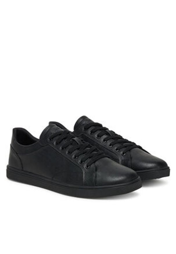 Aldo Sneakersy Poker 13963542 Czarny. Kolor: czarny. Materiał: skóra