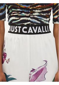 Just Cavalli Spodnie materiałowe 76PAA120 Beżowy Slim Fit. Kolor: beżowy. Materiał: syntetyk #5