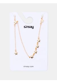 Sinsay - Naszyjnik z gwiazdkami - złoty. Materiał: złote. Kolor: złoty #1