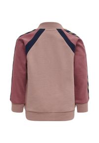 Dziecięca bluza dresowa z zamkiem błyskawicznym Hummel League. Kolor: wielokolorowy, różowy, beżowy. Materiał: dresówka