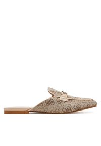 Guess Klapki FLJBO2 LEL06 Beżowy. Kolor: beżowy. Materiał: poliester, materiał